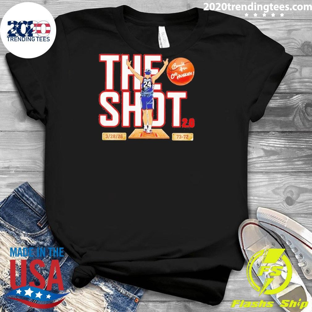 Braylon Mullins The Shot Uconn Huskies Basketball Ncaa 2026 March Madness Shirt
