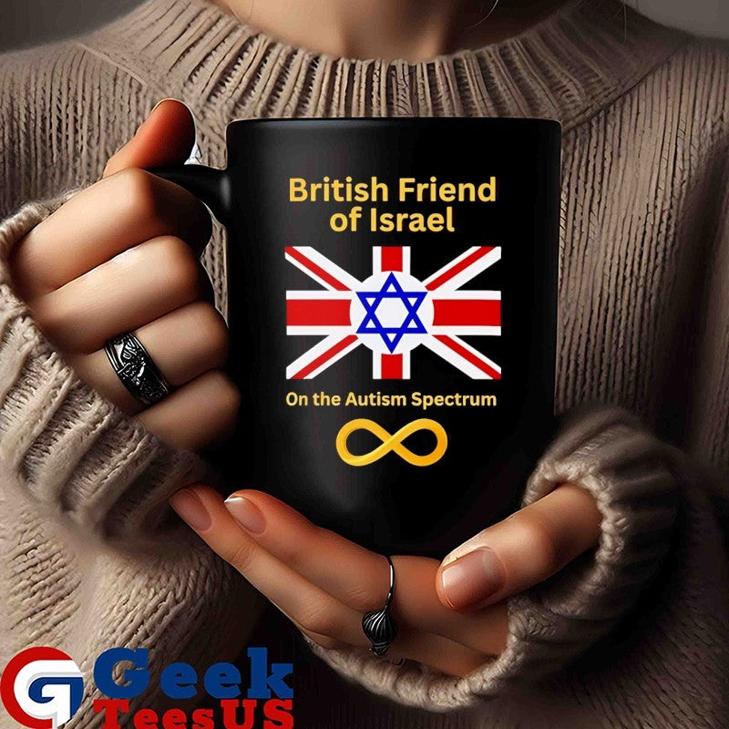 British friend of Israel on the autism spectrum shirt