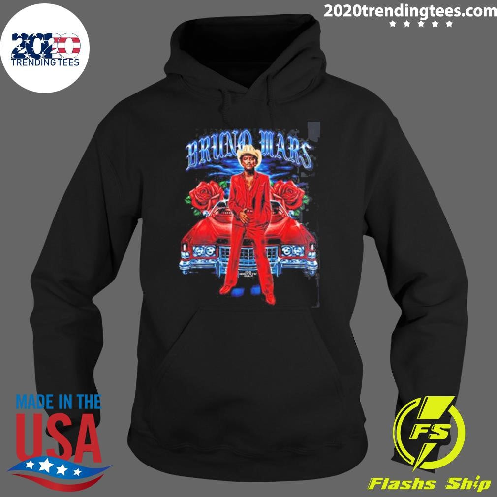 Bruno Mars The Romantic Tour 2026 Toronto Canada Merch At Rogers Stadium From May 23 To 30 2026 Roses Vintage Shirt