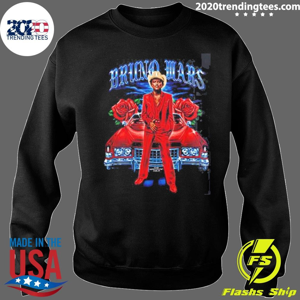 Bruno Mars The Romantic Tour 2026 Toronto Canada Merch At Rogers Stadium From May 23 To 30 2026 Roses Vintage Shirt