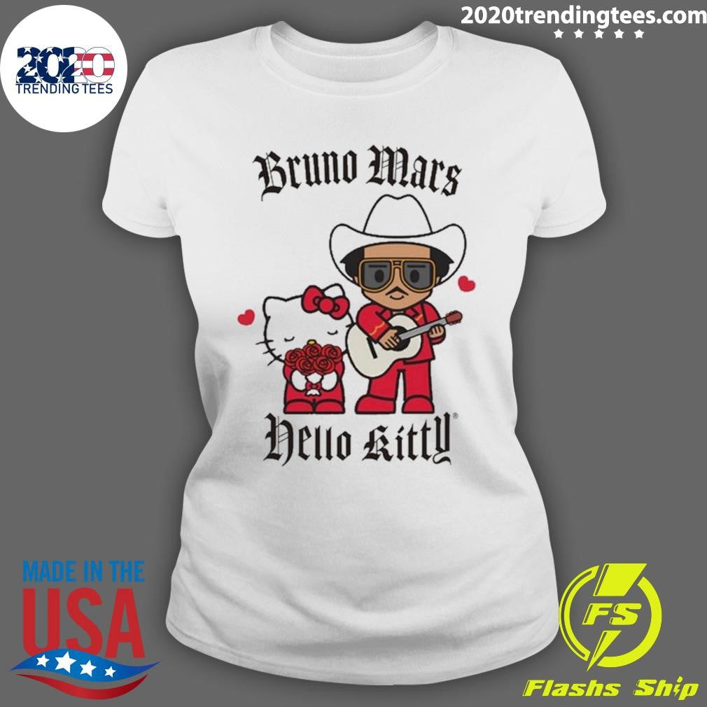 Bruno Mars x Hello Kitty Romantic Event Shirt