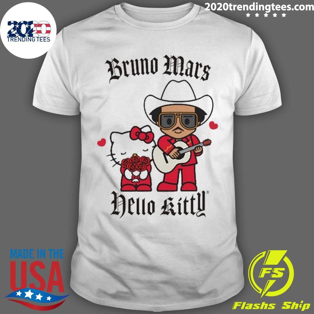 Bruno Mars x Hello Kitty Romantic Event Shirt