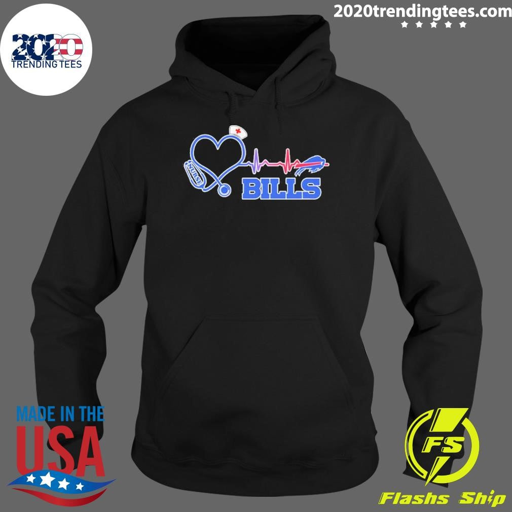 Buffalo Bills Nurse Heartbeat 2026 Shirt