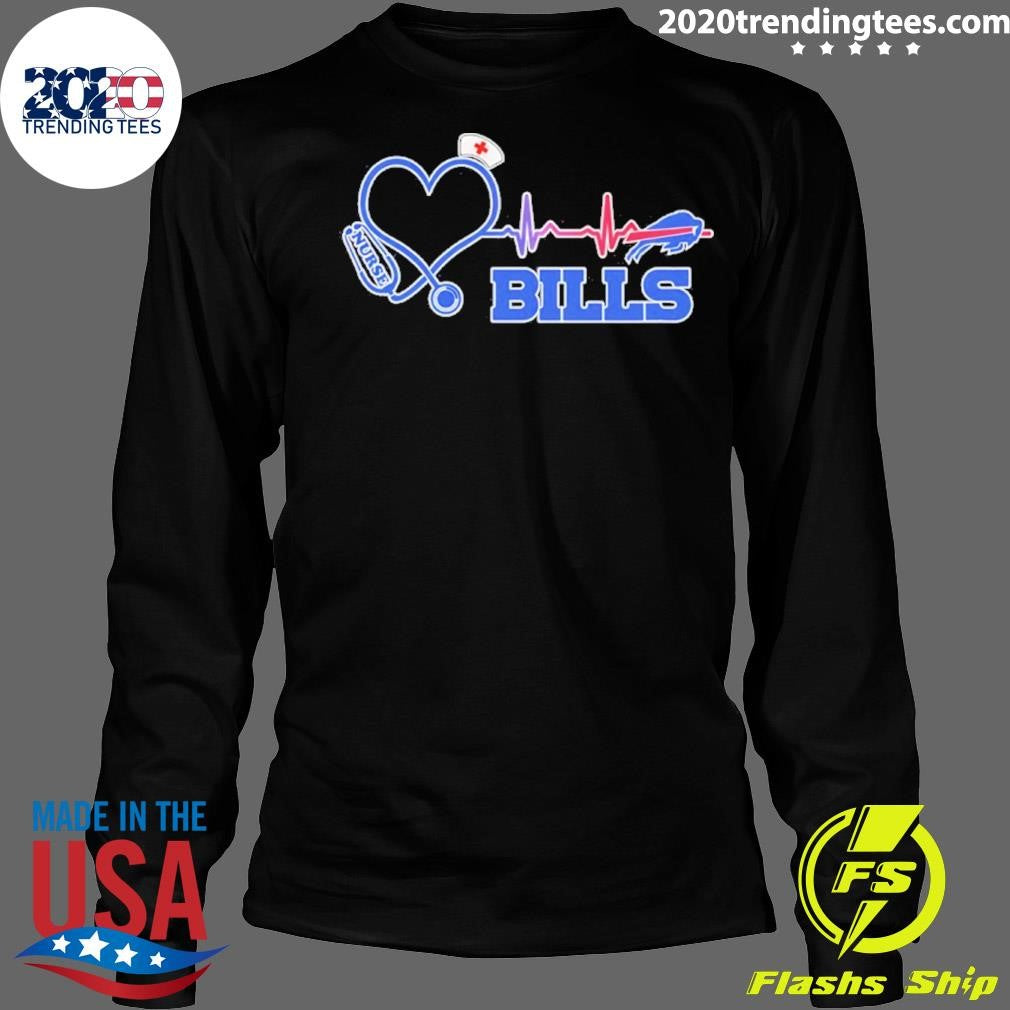 Buffalo Bills Nurse Heartbeat 2026 Shirt