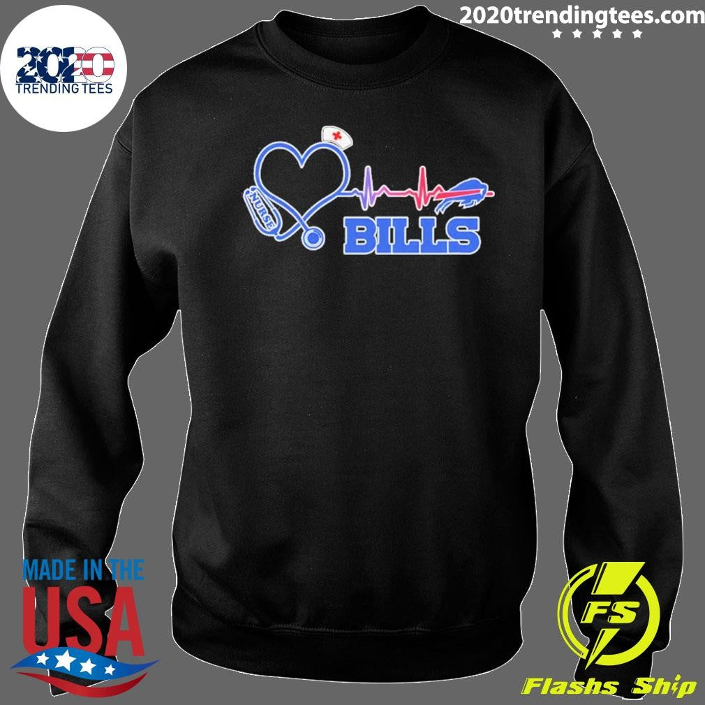 Buffalo Bills Nurse Heartbeat 2026 Shirt