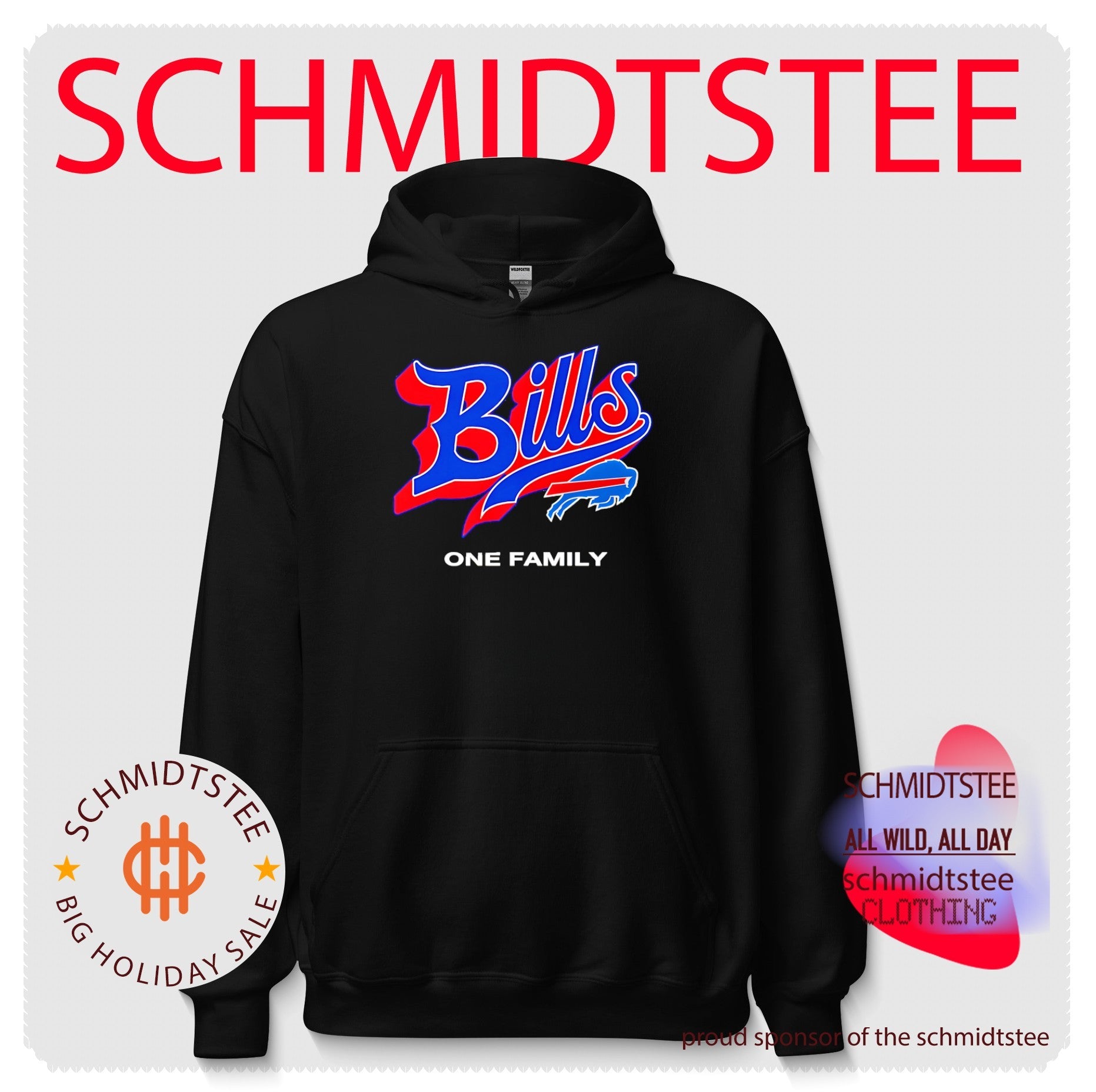 Buffalo Bills one family logo shirt