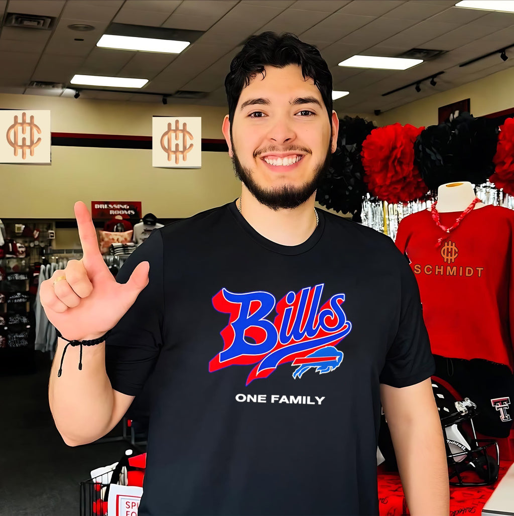 Buffalo Bills one family logo shirt