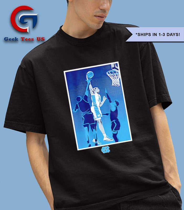 Caleb Wilson North Carolina Tar Heels basketball shirt