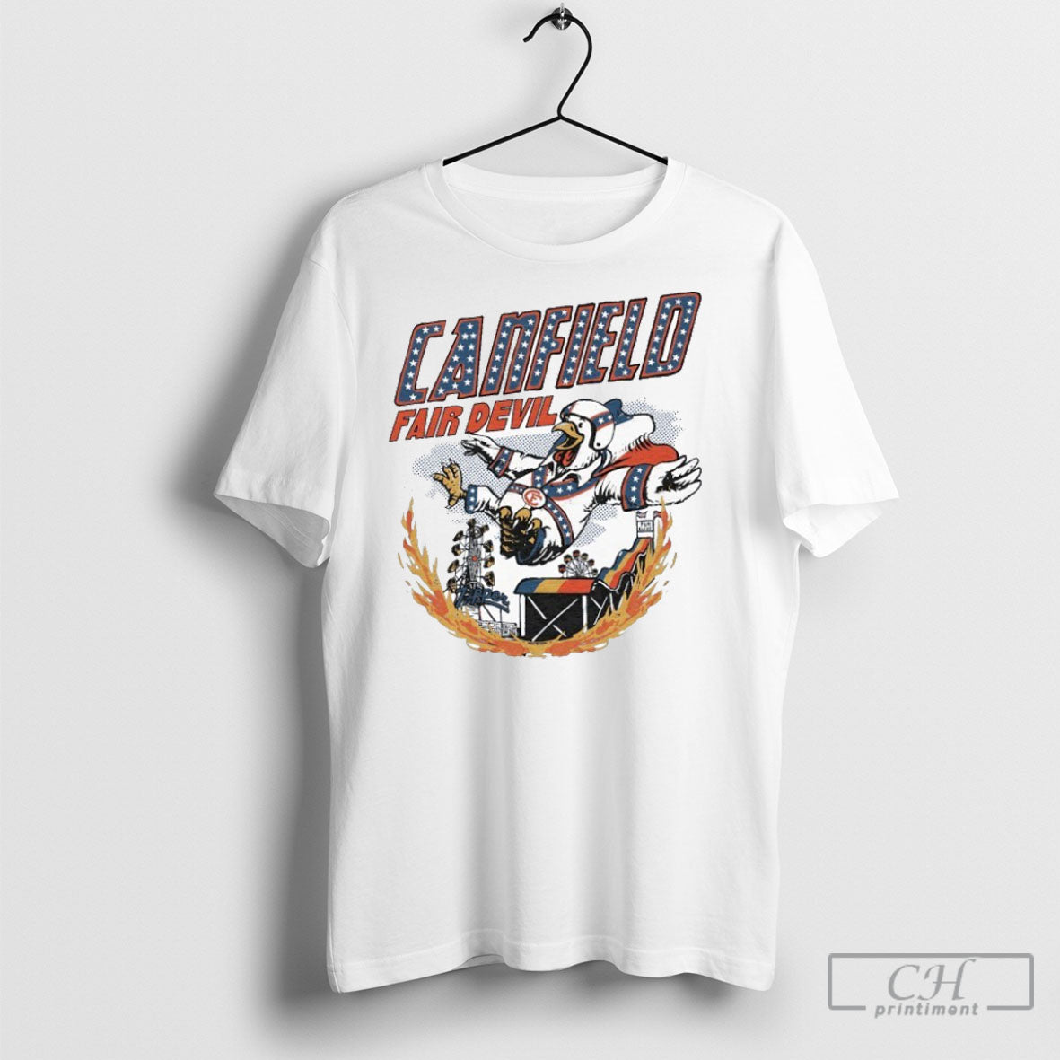 Canfield Fair Canfield Fair Devil Zipper Shirt Tee