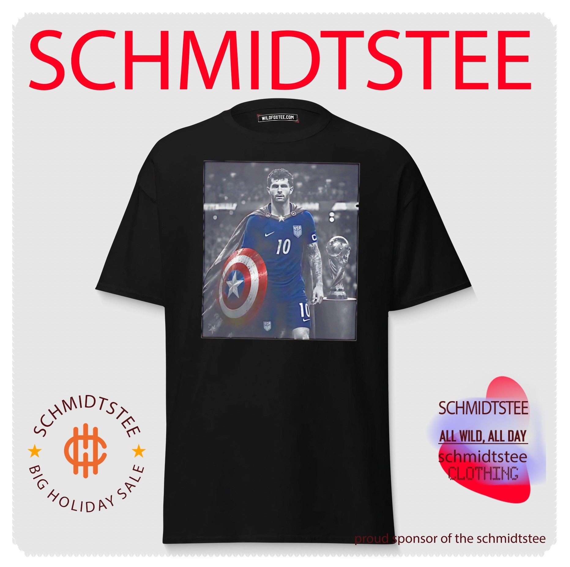 Captain Christian Pulisic World Cup 2026 shirt
