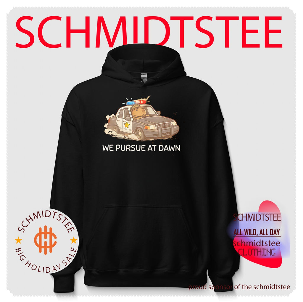 Capybara Police Officer We Pursue at Dawn shirt