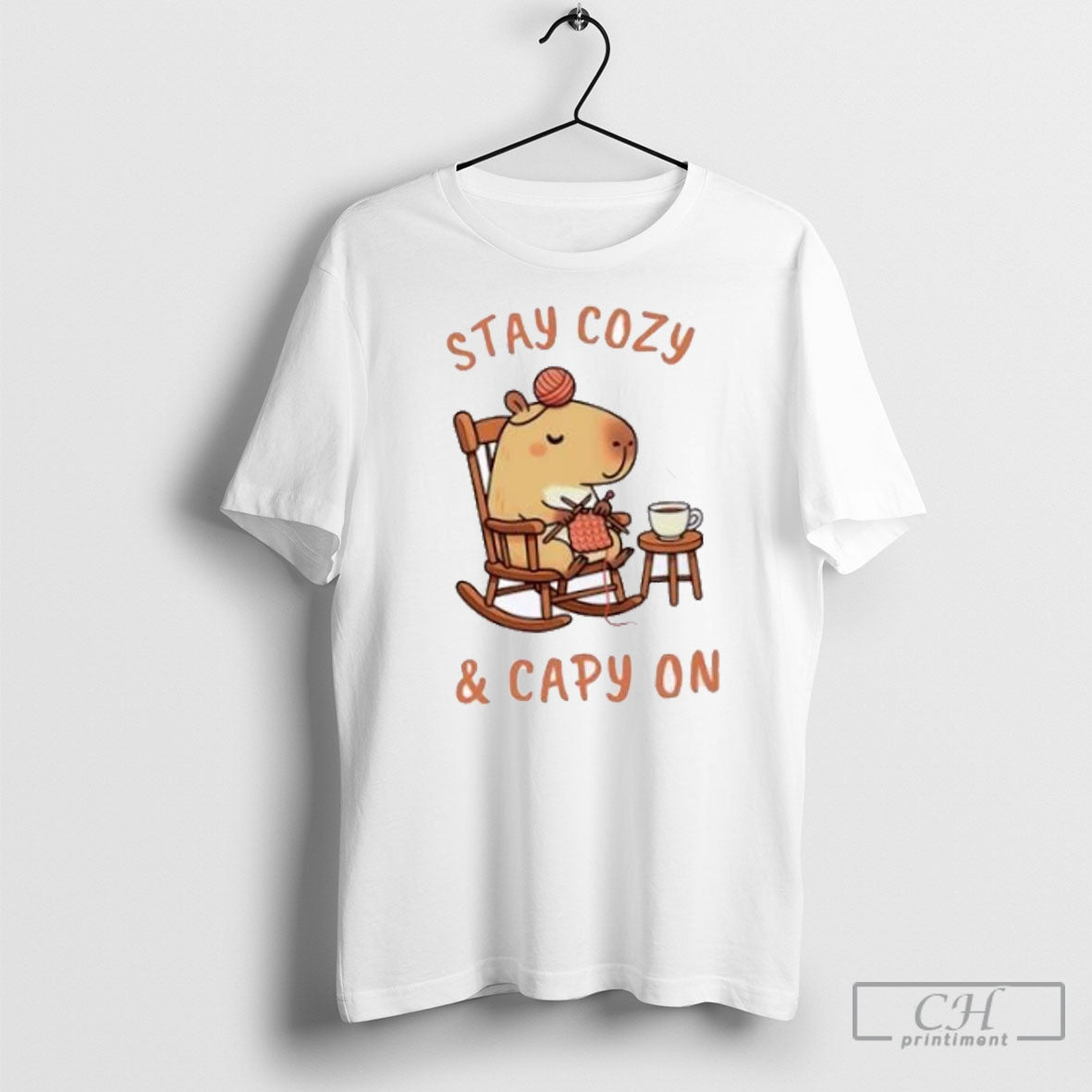 Capybara Stay Cozy And Capy On