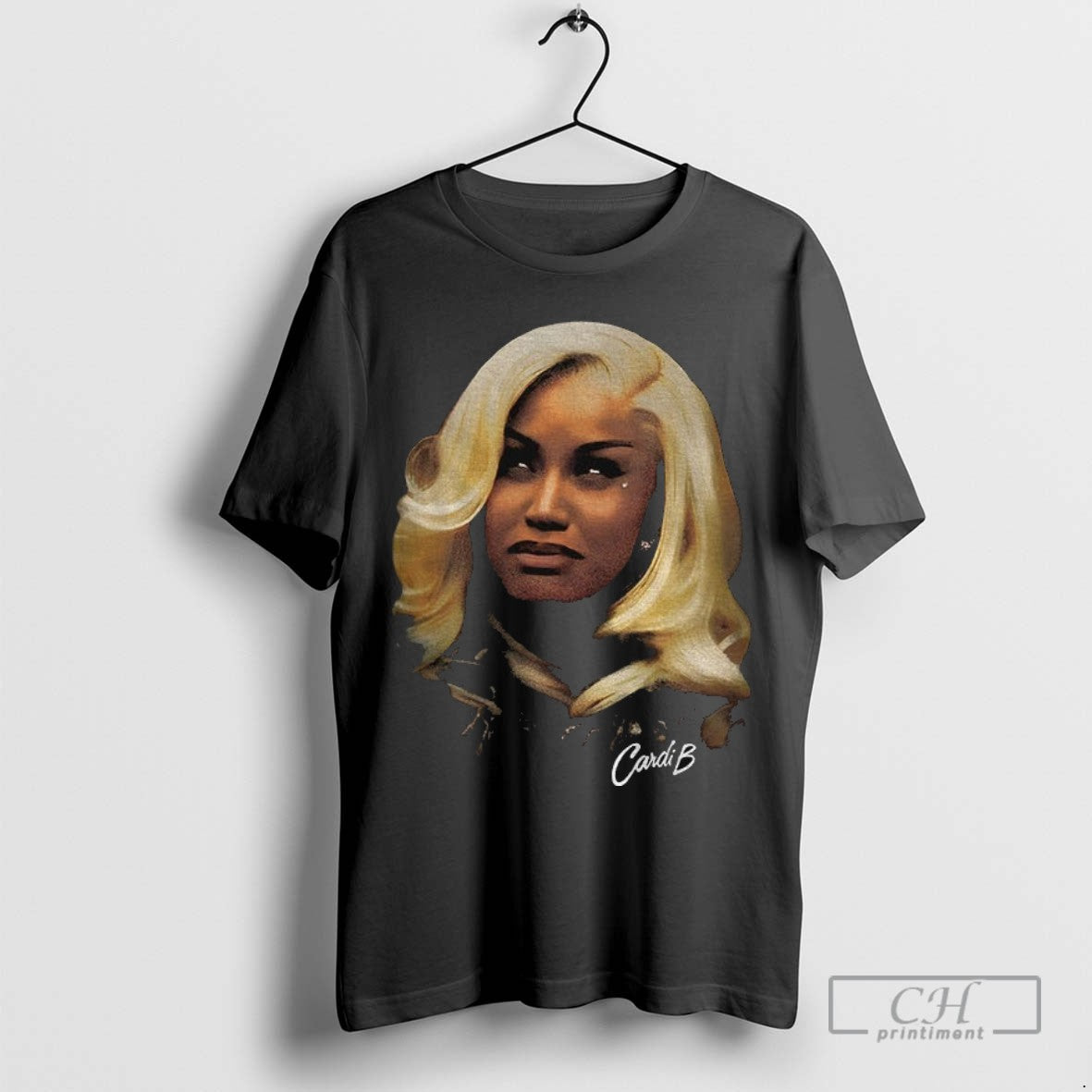 Cardi B Am I Drama Blonde Big Face Vintage