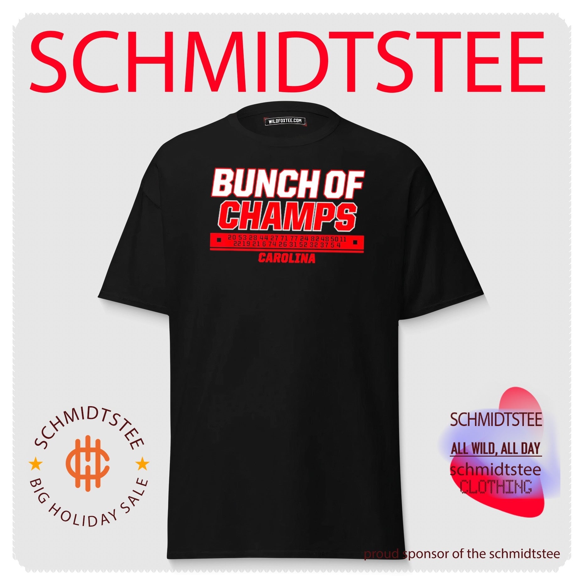 Carolina Hockey Bunch of Champs 2026 shirt
