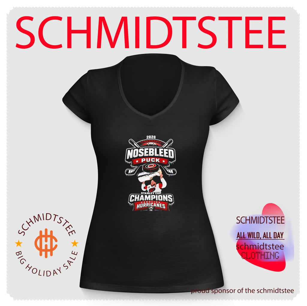 Carolina Hurricanes 2026 Nosebleed Puck Stanley Cup Champions shirt