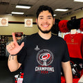 Carolina Hurricanes 2026 Stanley Cup Champions Edition retro shirt