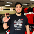 Carolina Hurricanes 2026 Stanley Cup Champions sound the siren name skyline shirt