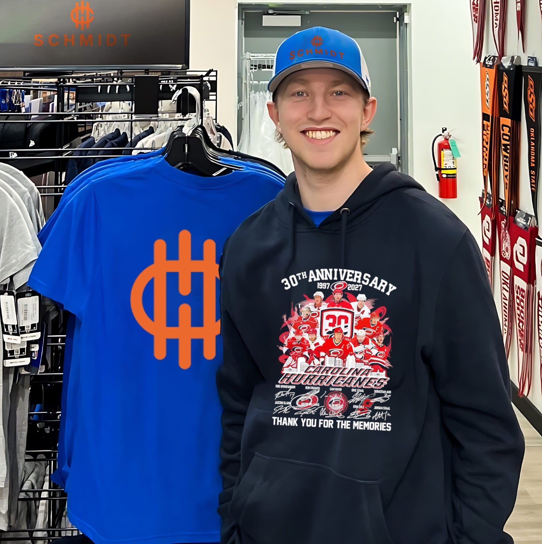 Carolina Hurricanes 30th Anniversary 1997-2027 thank you for memories shirt
