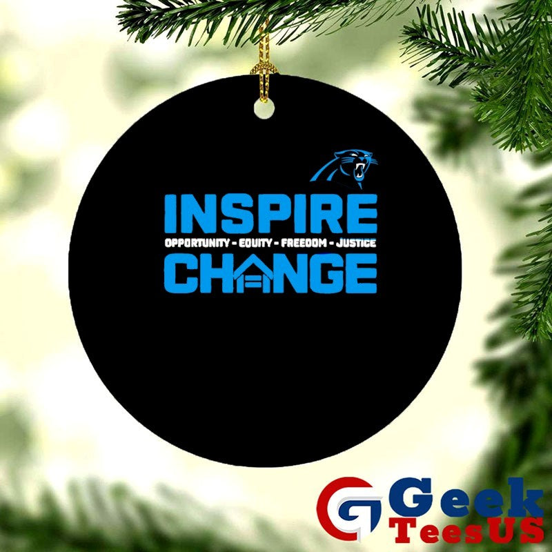 Carolina Panthers 2025-26 Inspire Change Freedom Justice shirt