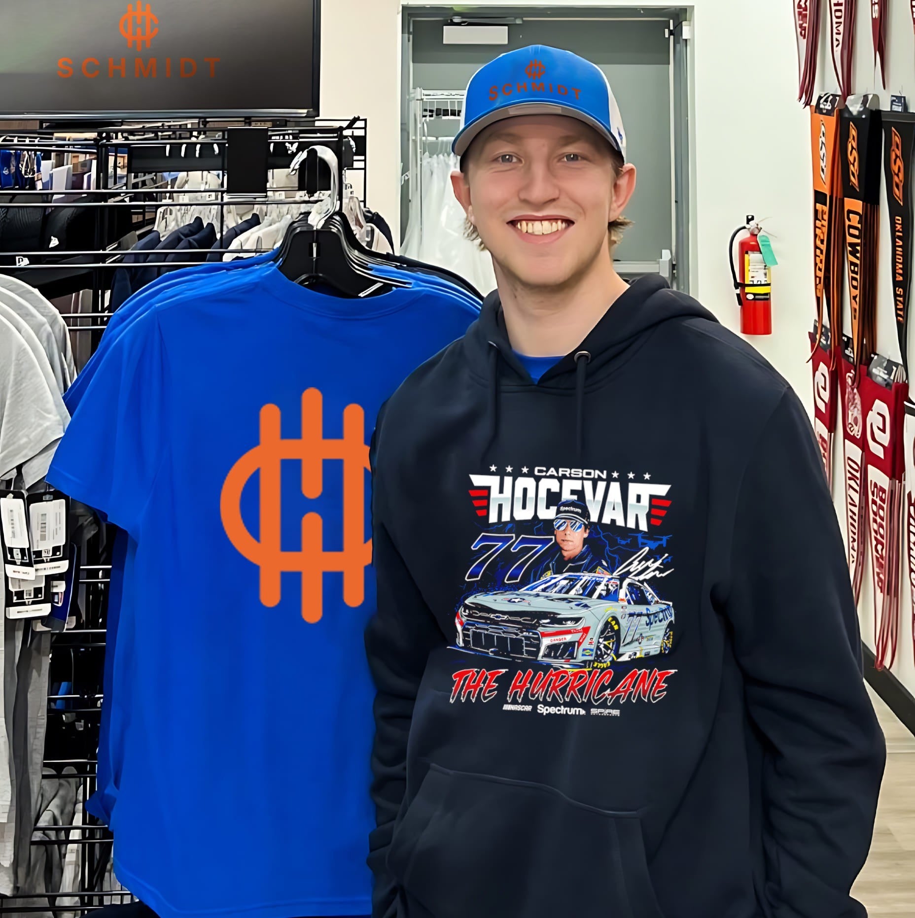 Carson Hocevar The Hurricane Spectrum San Diego signature shirt