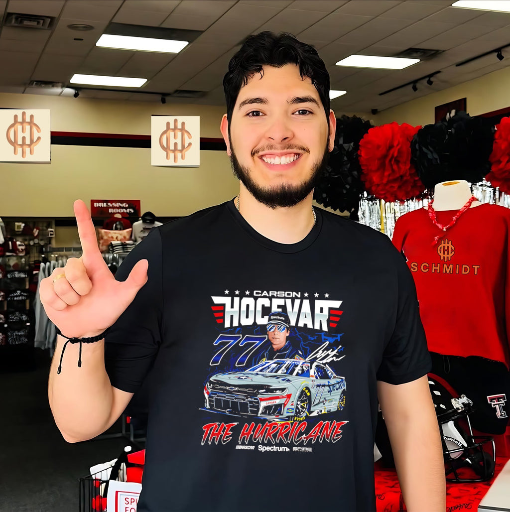 Carson Hocevar The Hurricane Spectrum San Diego signature shirt