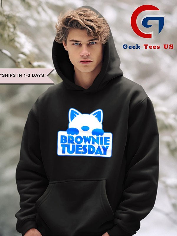 Cat Brownie Tuesday shirt
