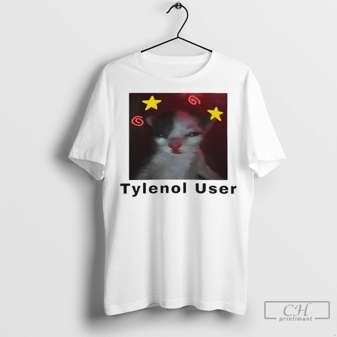 Cat Tylenol Acetaminophen User Funny Meme T Shirt Jpg