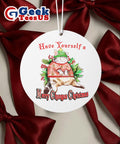 Cat have yourself a merry chungus Christmas Ornament
