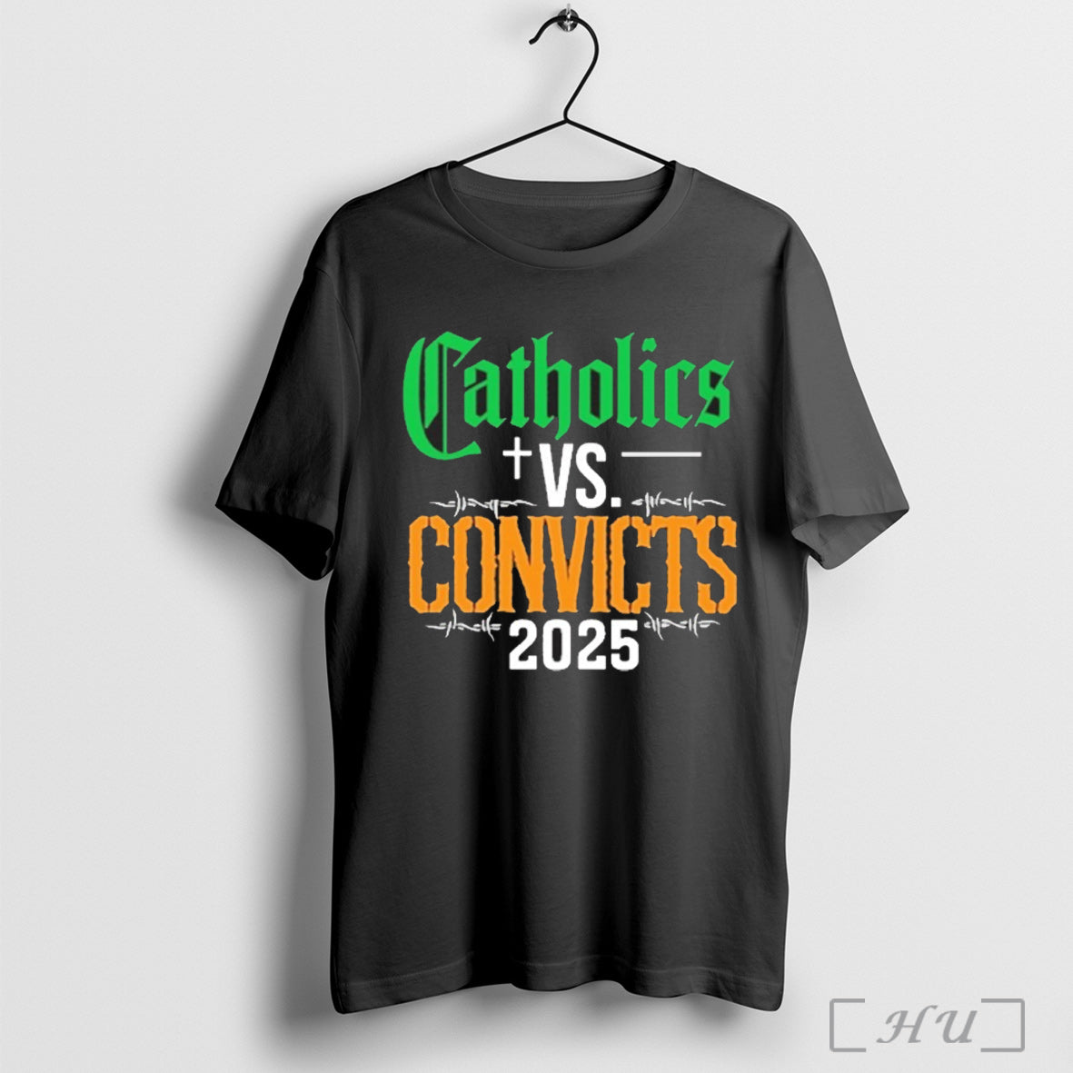 Catholics Vs Convicts 2025 Rivalry Game T Shirt