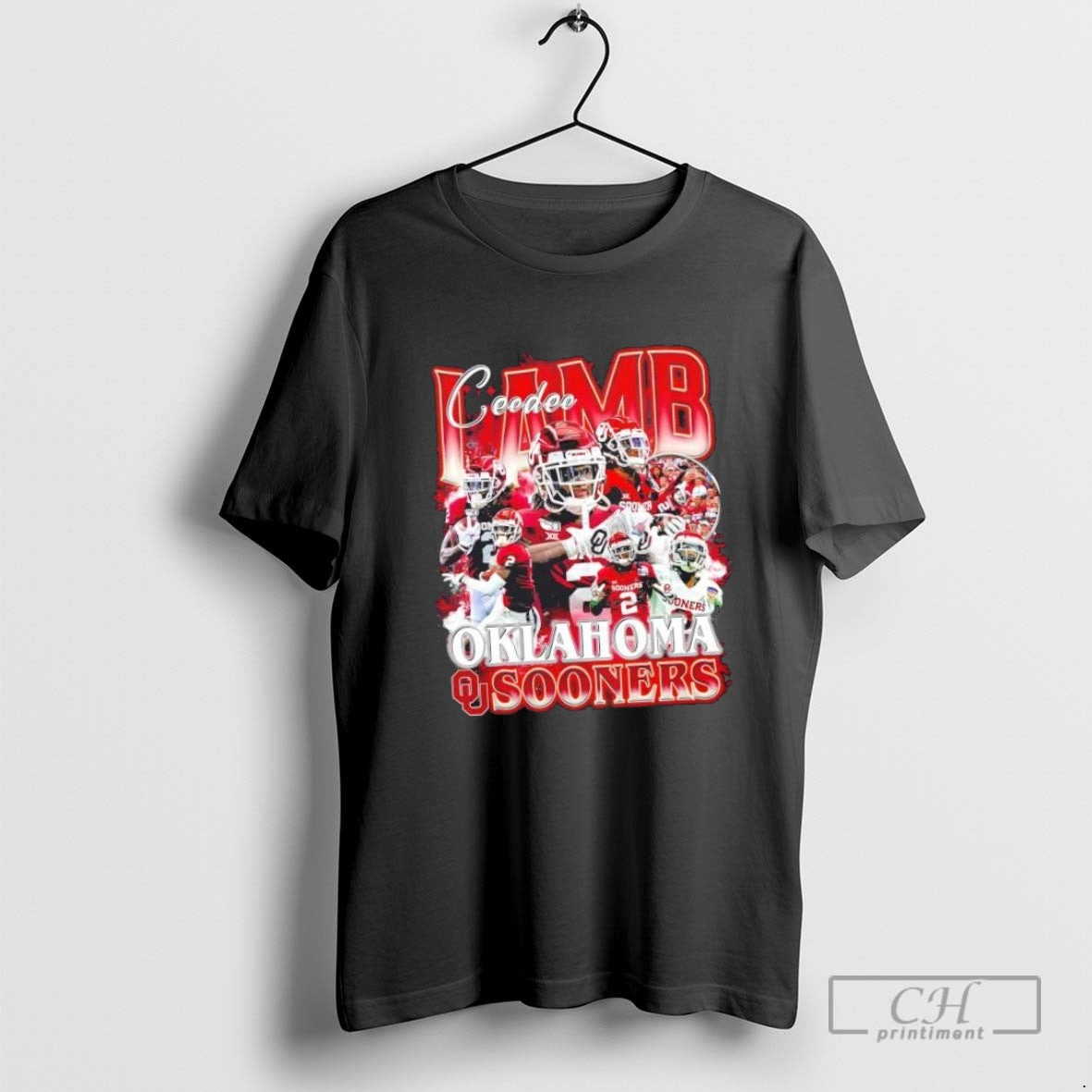 Ceedee Lamb Oklahoma Sooners Football Graphic