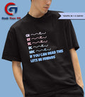 Ch st sc dc hdc if you can read this lets be friends shirt