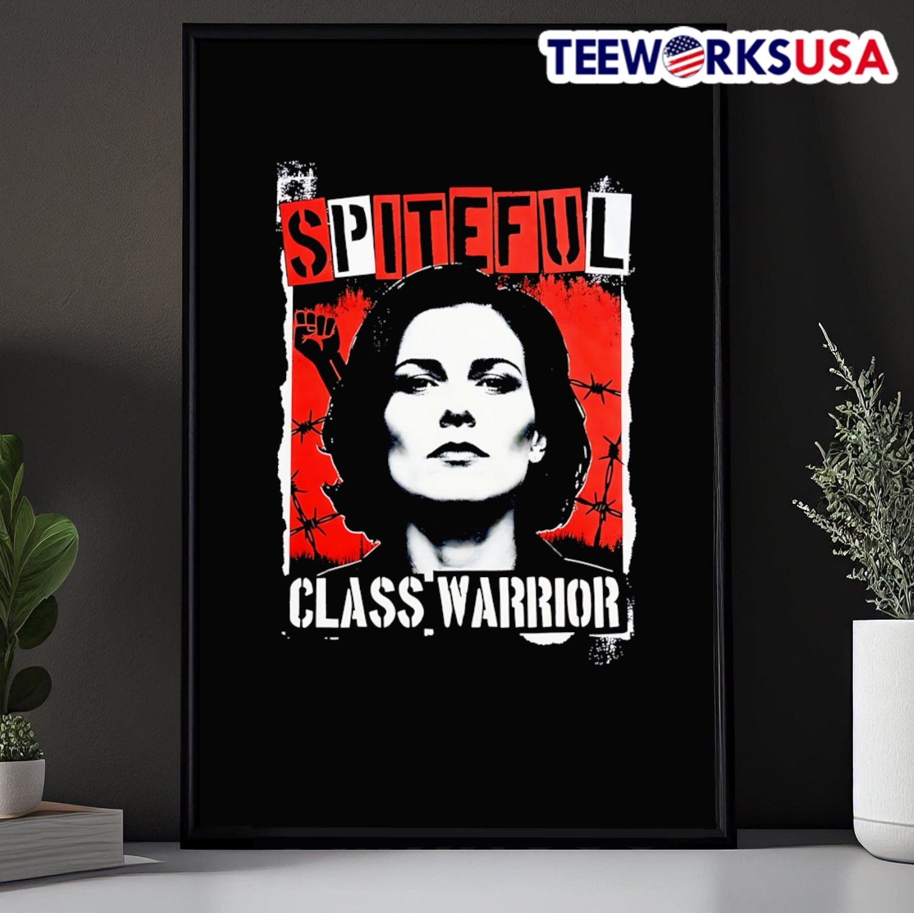 Spiteful Class Warrior Woman Shirt