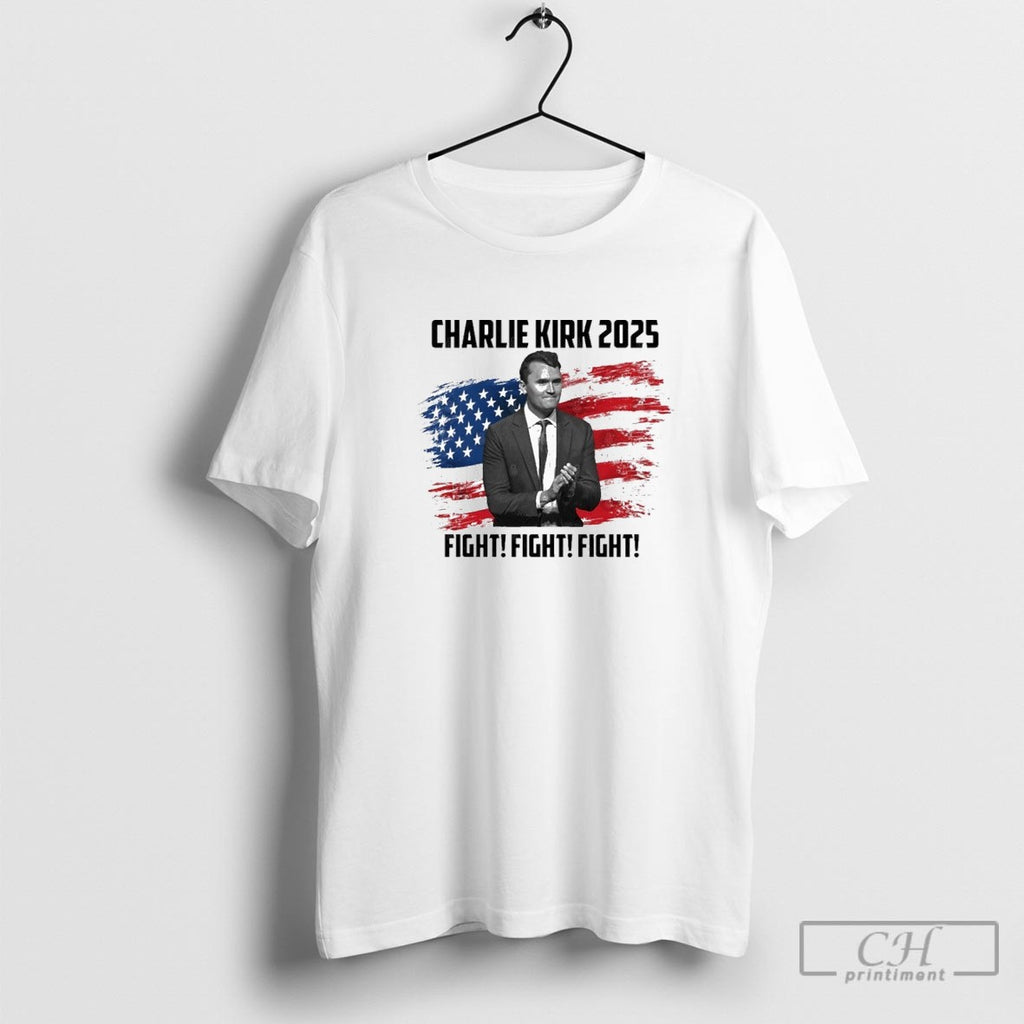 Charlie Kirk 2025 Fight Fight Fight Shirt Sweater