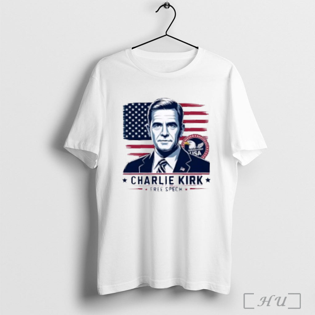Charlie Kirk Free Spech Turning Point Usa T Shirt Sweatshirt Png
