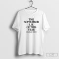 Charlie Kirk The September Lie Of This Year Shirt Sweater
