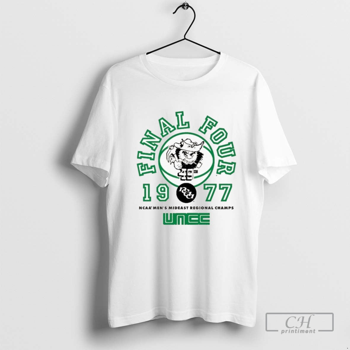 Charlotte 49ers 1977 Ncaa Mens Mideast Regional Champs Basketball Final Four