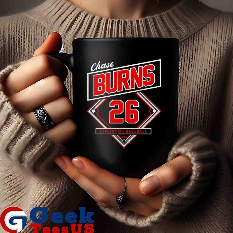 Chase Burns 26 player Cincinnati Reds baseball Classic Diamond shirt