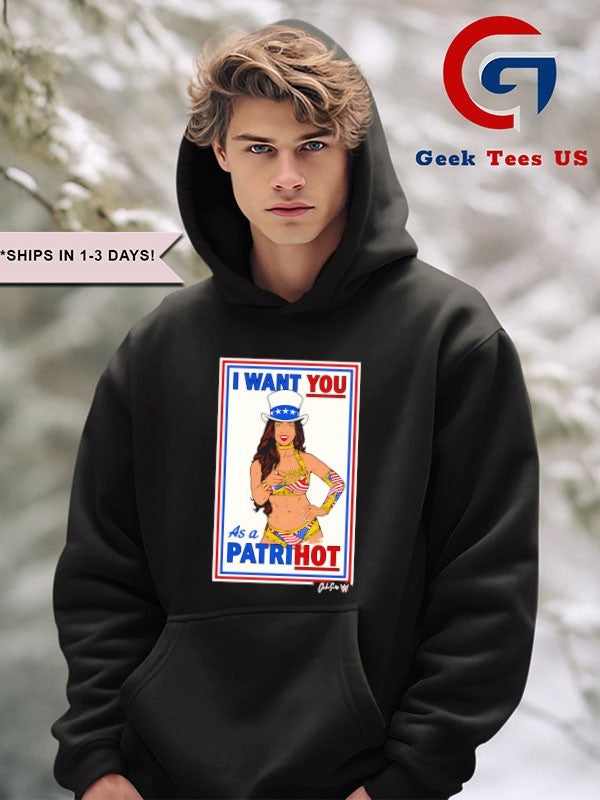Chelsea Green I want you as a patrihot shirt