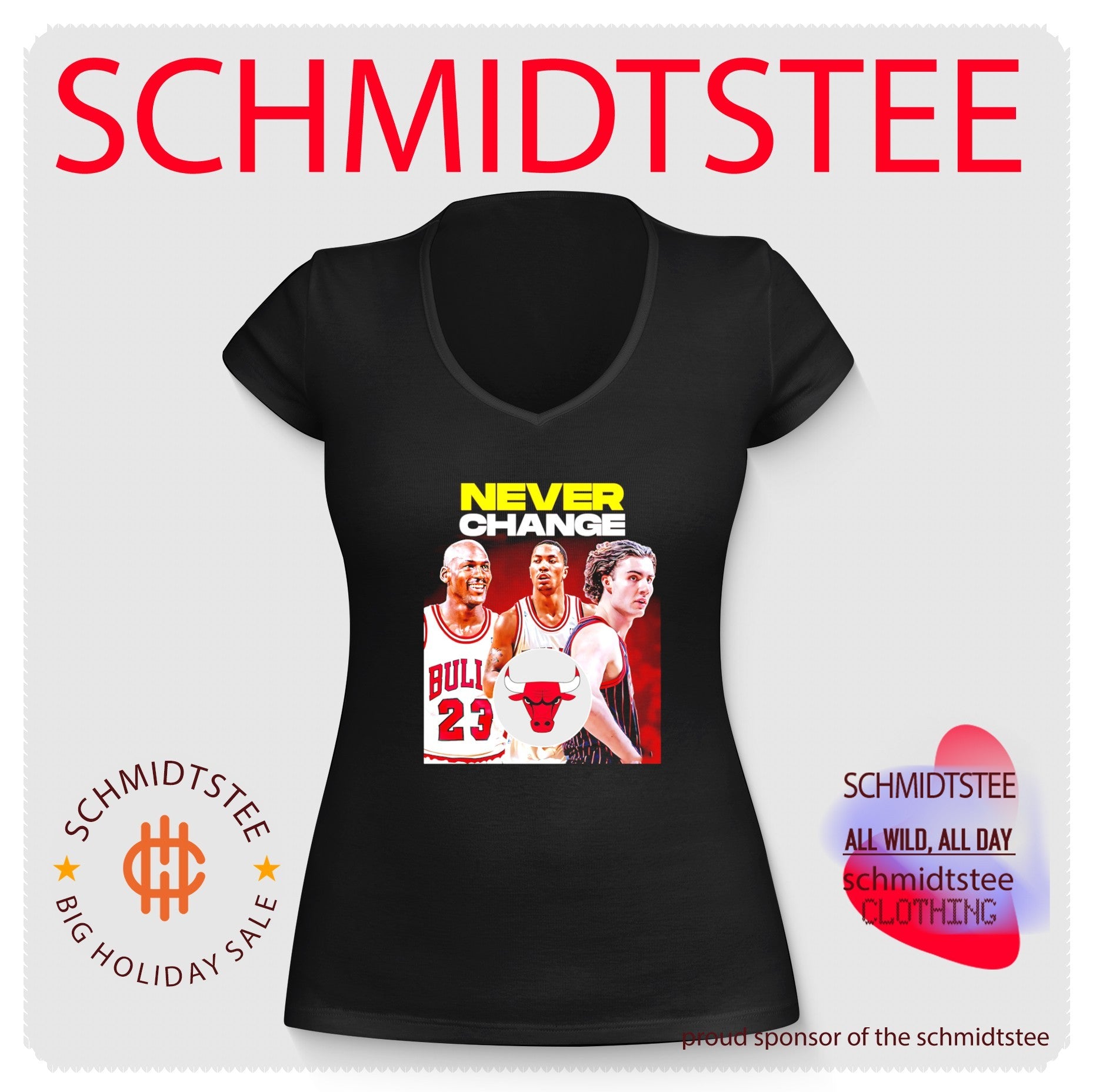 Chicago Bulls Never Change shirt