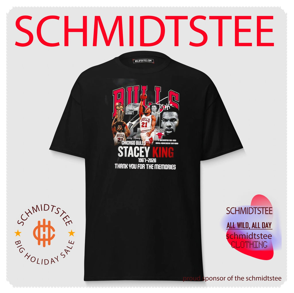 Chicago Bulls Stacey King 1967-2026 thank you for memories shirt