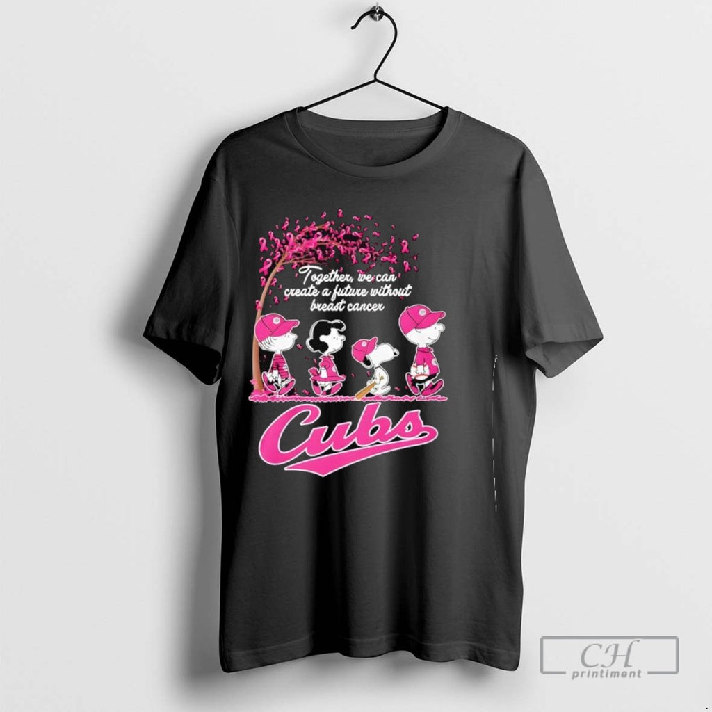 Chicago Cubs X Peanuts Together We Can Create A Future Without Breast Cancer
