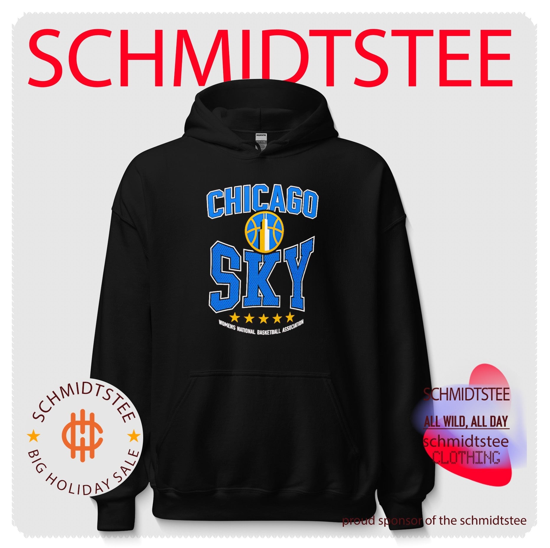 Chicago Sky WNBA 2026 Starter Center Squeeze shirt