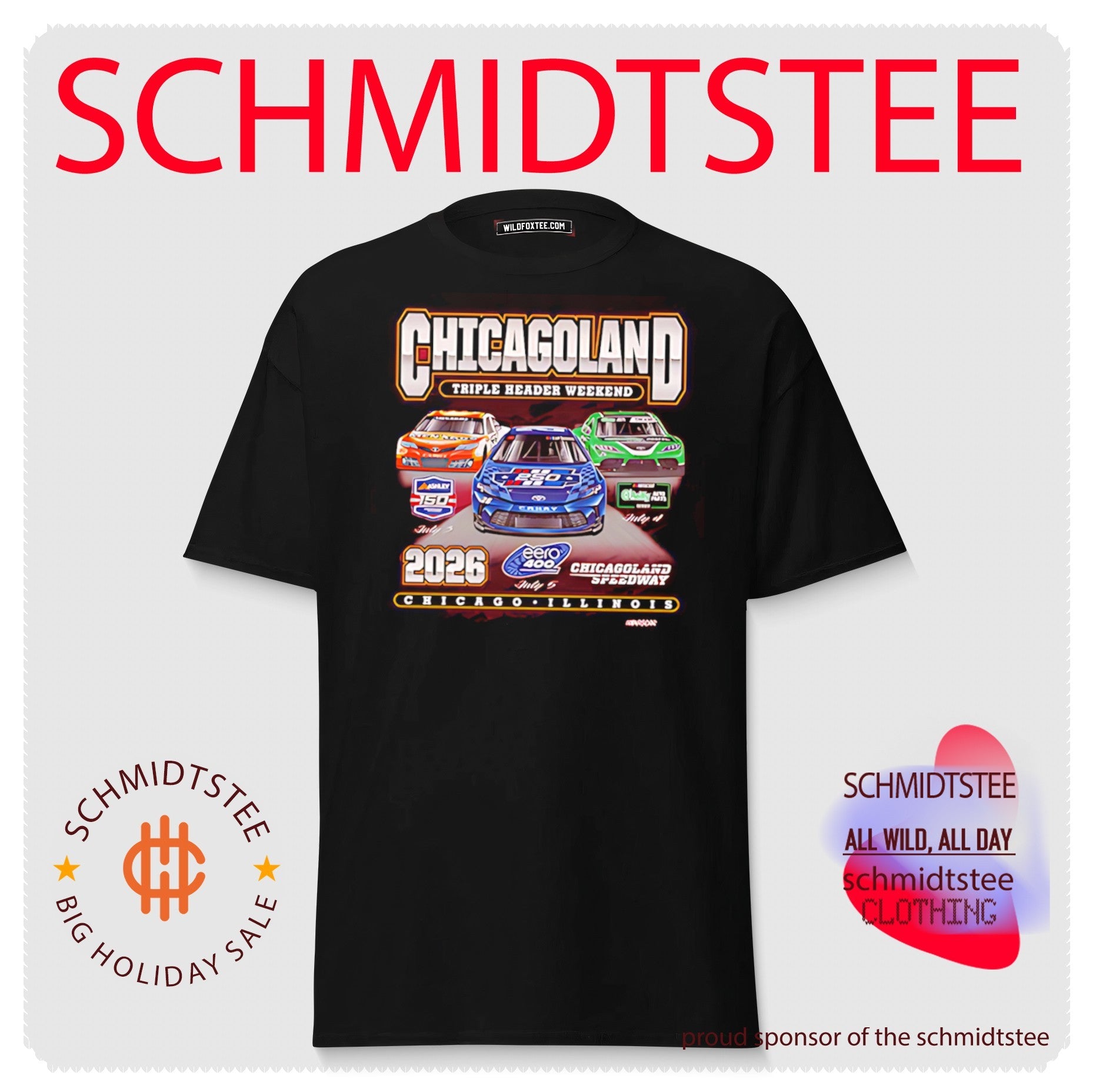 Chicagoland Speedway Triple Header 2026 shirt