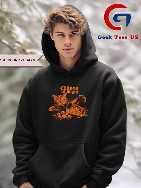 Chinga la migra Cat Anti-ICE T-shirt