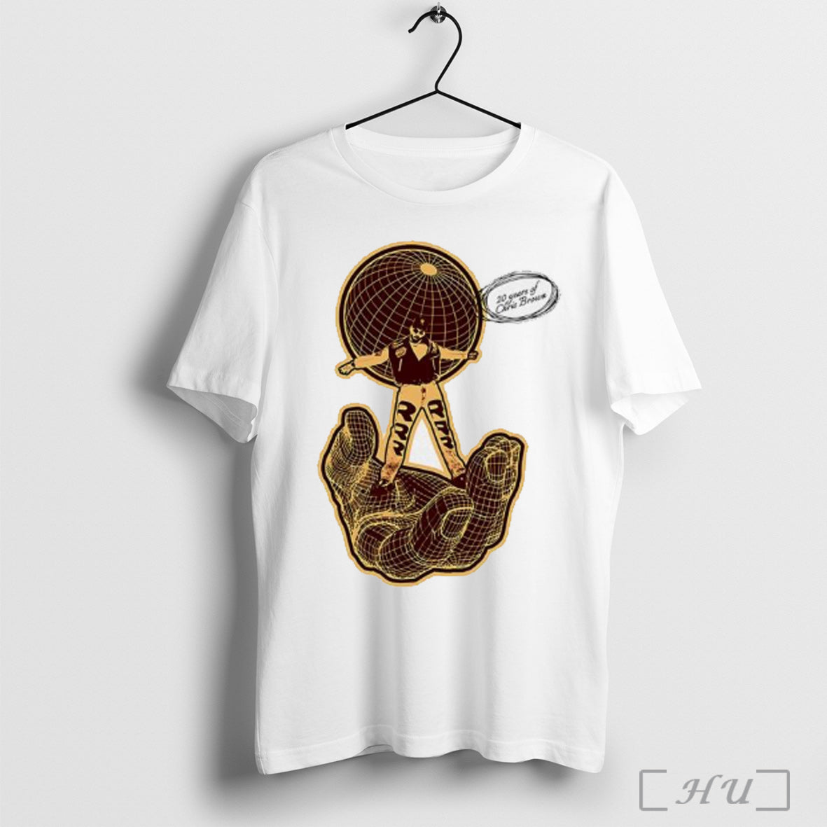 Chris Brown 20 Years Of T Shirt