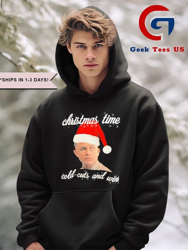 Christmas time cold cuts and wins shirt