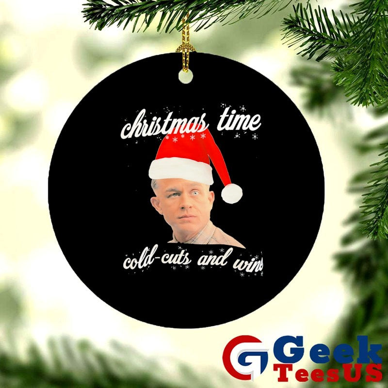 Christmas time cold cuts and wins shirt