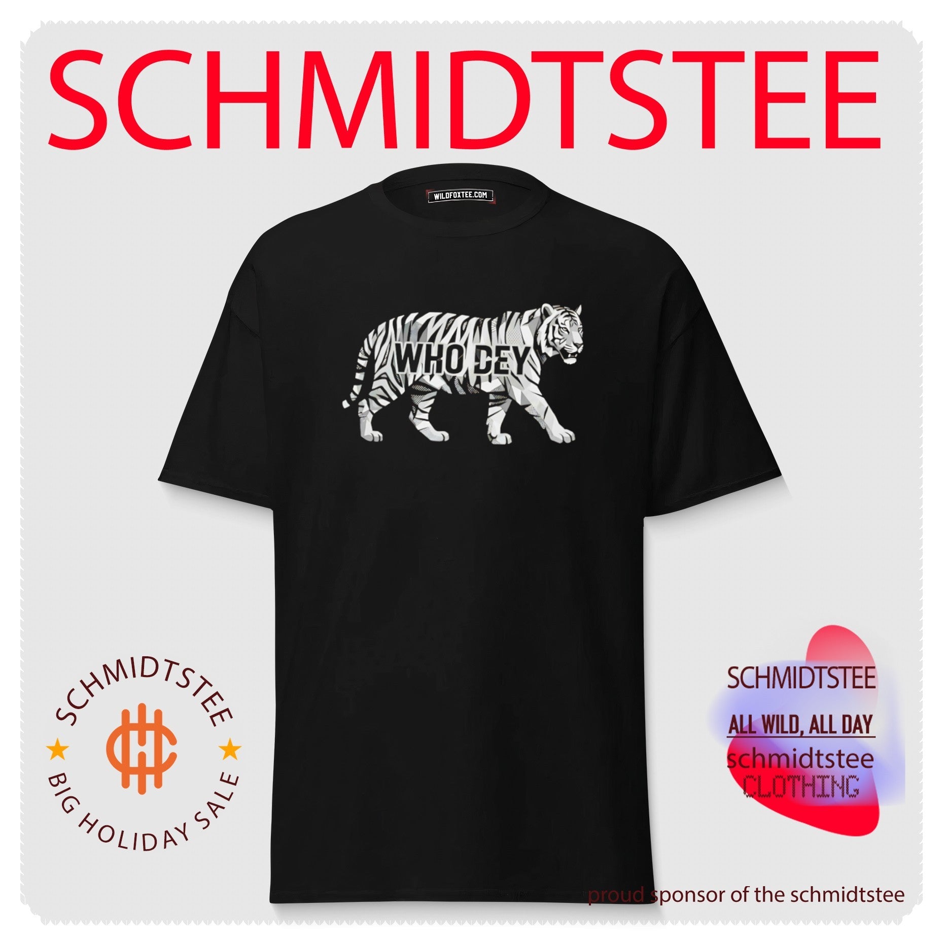Cincinnati Tiger Pride Who Dey shirt