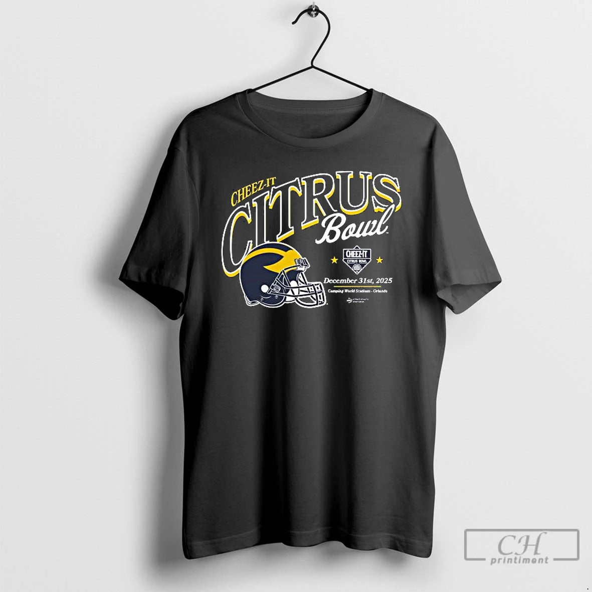 Classic 2025 Cheez It Citrus Bowl Michigan December 31st 2025 Helmet T-Shirts, Hoodie, Sweatshirt | AU01DripNestTees.com