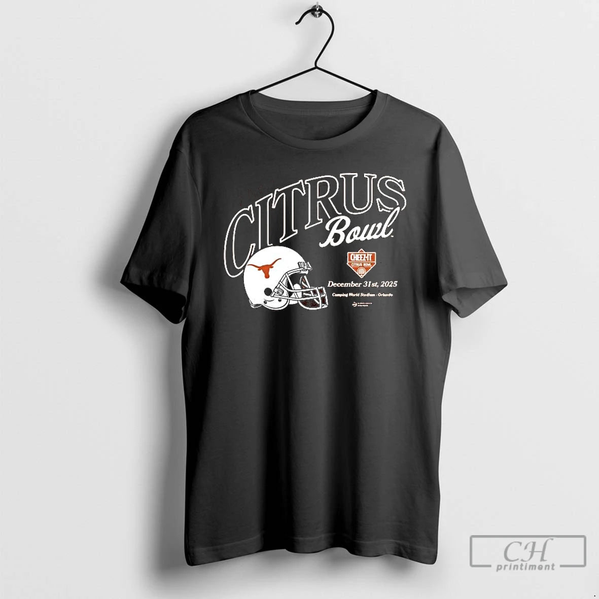 Classic 2025 Cheez It Citrus Bowl Texas December 31st 2025 Helmet T-Shirts, Hoodie, Sweatshirt | AU01DripNestTees.com